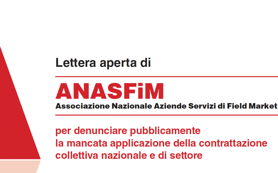 Lettera aperta per denunciare pubblicamente la mancata applicazione della contrattazione collettiva nazionale e di settore